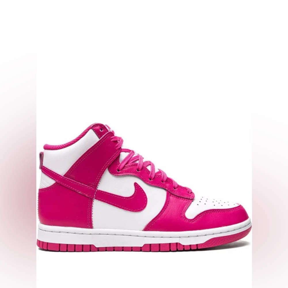 NIKE DUNKS HIGHTOP IN PINK PRIME